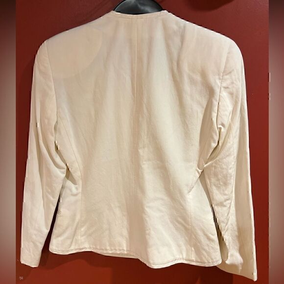 Emporio Armani White Jacket Blazer New With Tags EU 40 XS - Picture 2 of 5